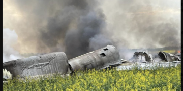 Kάταρριψη του Ρωσικού Στρατηγικού Βομβαρδιστικού Tu-22M3 από τον Ουκρανικό Στρατό